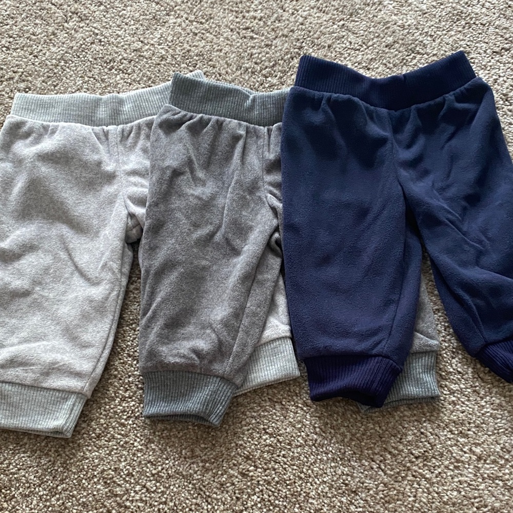 Set of 3 Carters Fleece Pants